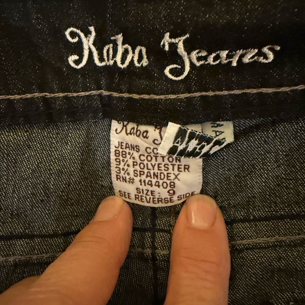 KABA Black Studded Jeans - Picture 2 of 6